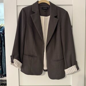 41 Hawthorn Chocolate Brown Blazer